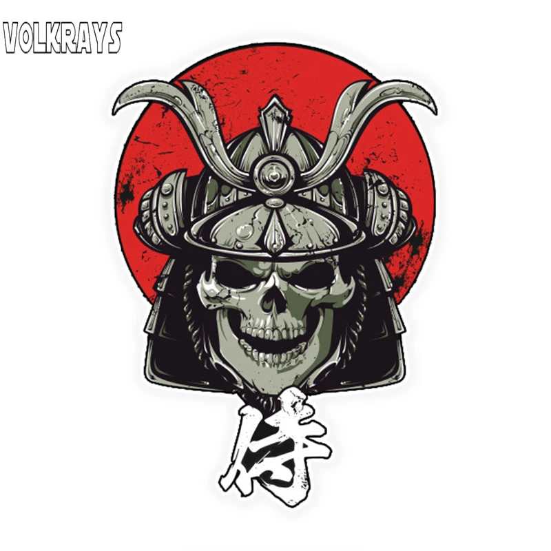 

Автомобильные наклейки Volkrays, стикеры с изображением дьявола и мертвецов, водонепроницаемые, солнцезащитные, Креативные украшения, ПВХ, 15 см...