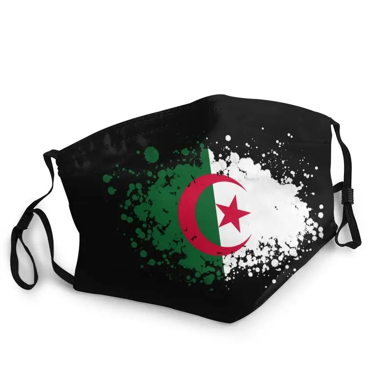 

Algeria Motorcycle Face Mask Adult Dustproof Algerian Patriotic Mask Protection Respirator Reusable Mouth Muffle
