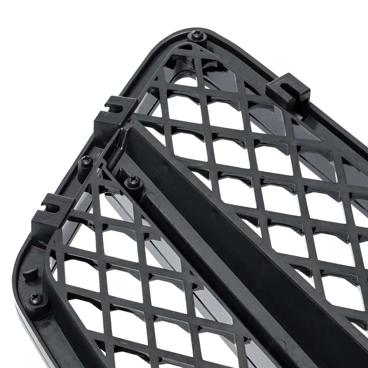 Хромированная/черная Автомобильная передняя решетка гриль для Mercedes Benz C Class W203 S203