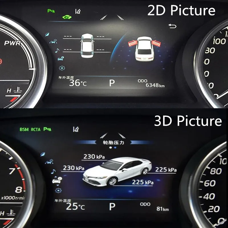 Для Toyota Camry 2018 2019 2020 2021 XV70 V70 автомобильная система контроля давления в шинах с