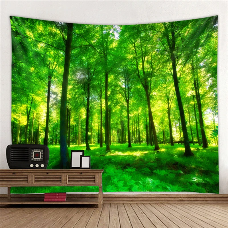 

Natural Beauty Tapestry Environmentally Friendly Printing Soft And Easy To Care For Living Room Decorative Bedroom Hanging Clot