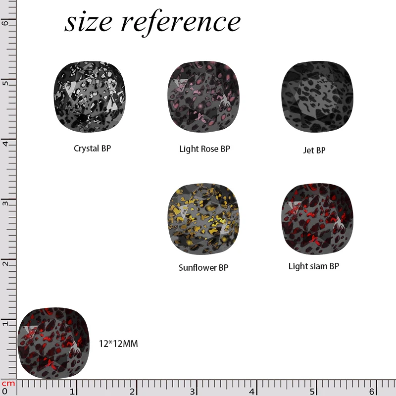 Квадратная патина Стразы K9 толстые камни аппликация стеклянные хрустальные