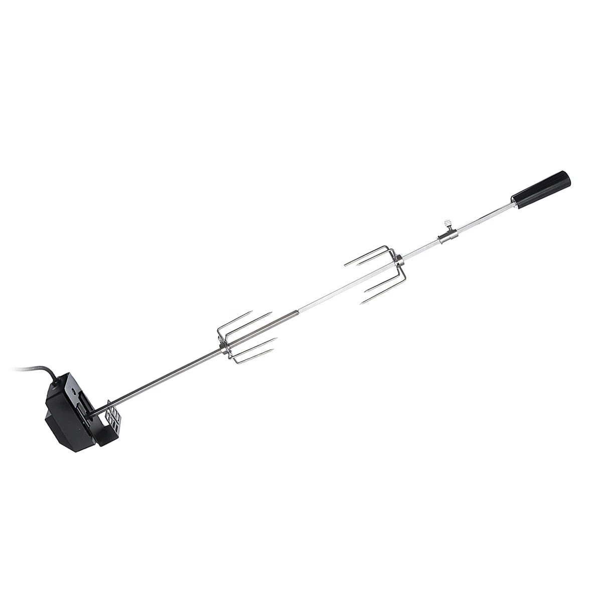 

Electric Rotisserie BBQ Grill Roast Meat Rod Motor Kit Roast Meat Tools Barbecue Fork Outdoor Camping BBQ Tools 110V/230V