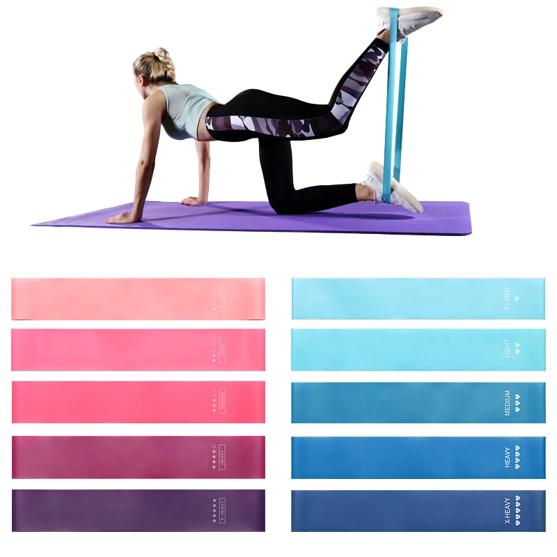 Фитнес резинкой тренажерный зал прочность тренировочные полосы сопротивления