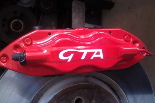 

Наклейки для тормозного суппорта Alfa Romeo, 8 шт., наклейки GTA 147 156 Mito Brera 159, автостайлинг