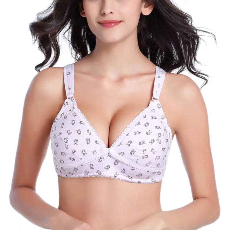 Грудное нижнее белье из хлопка для беременных|Бюстгальтеры грудного кормления| |