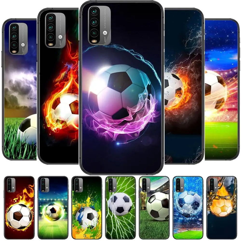 

World Cup football game style Phone Case For XiaoMi Redmi 11 lite 9C 8A 7A Pro 10T 5G Anime Cover Mi 10 Ultra Poco M3 X3 NFC 8 S