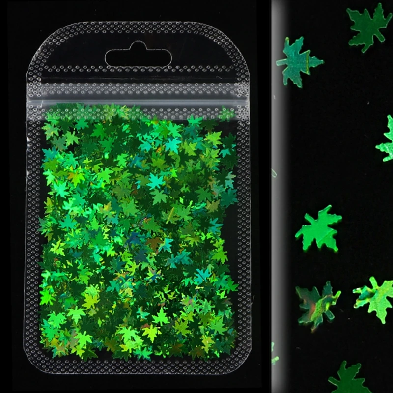 

Nail Art Fluorescent Sequins Holographic Glitter Flakes Jewelry Filling Decor