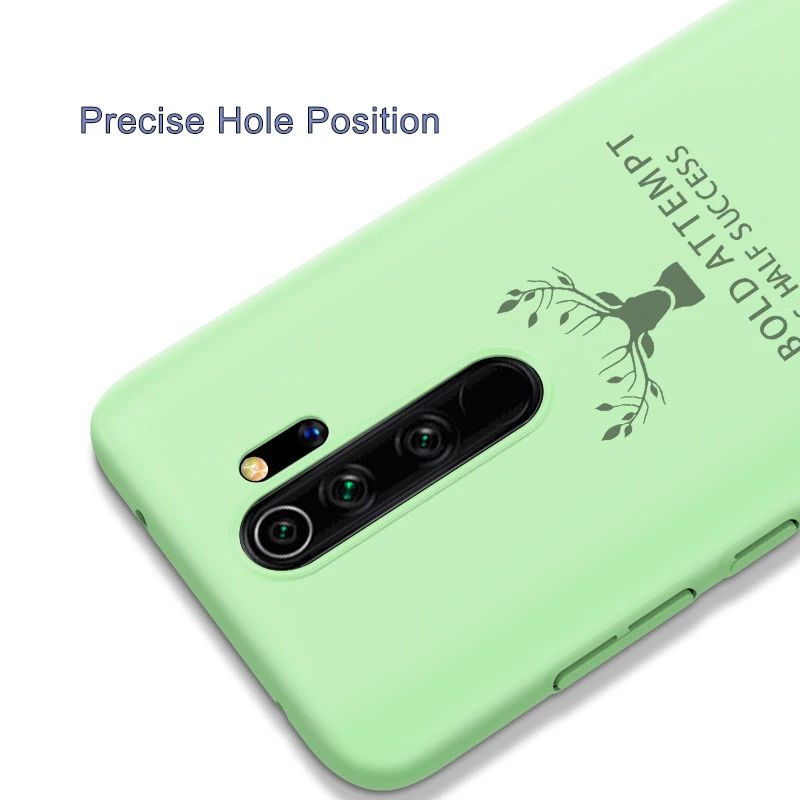 Для Redmi Note 8 Pro чехол Роскошный жидкий впрыск приятный на ощупь полный Чехол