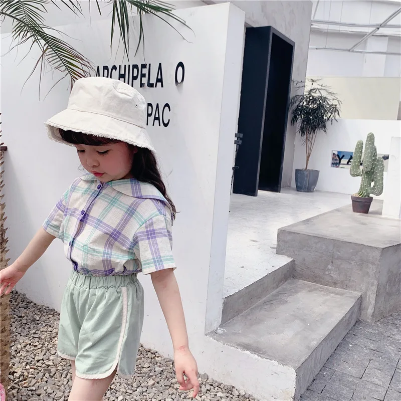 Детская одежда 2020 летняя новая продукция для девочек Корейская версия летней