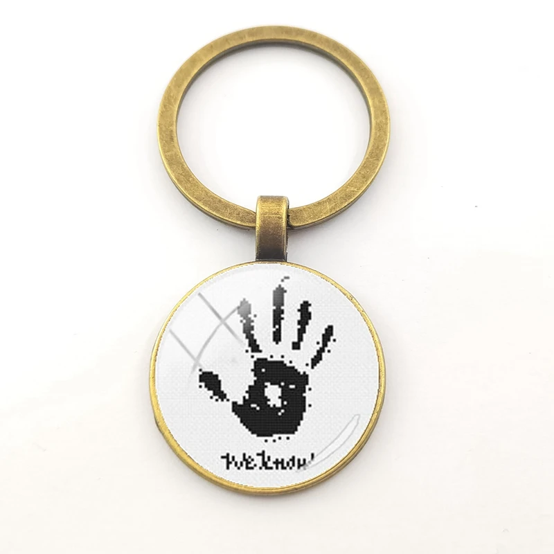 Брелок для ключей Skyrim с изображением таинственного братства | Украшения и