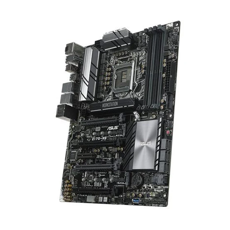

ASUS Z170-WS 1151 Motherboard DDR4 64GB RAM Support Core i7 i5 i3 Processor Intel Z170 USB3.0 SATA3 ATX PCIe 3.0 X16 Motherboard