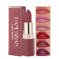 6 colors makeup matte lipstick waterproof long lasting lip stick sexy red pink velvet nude lipsticks women cosmetics batom
