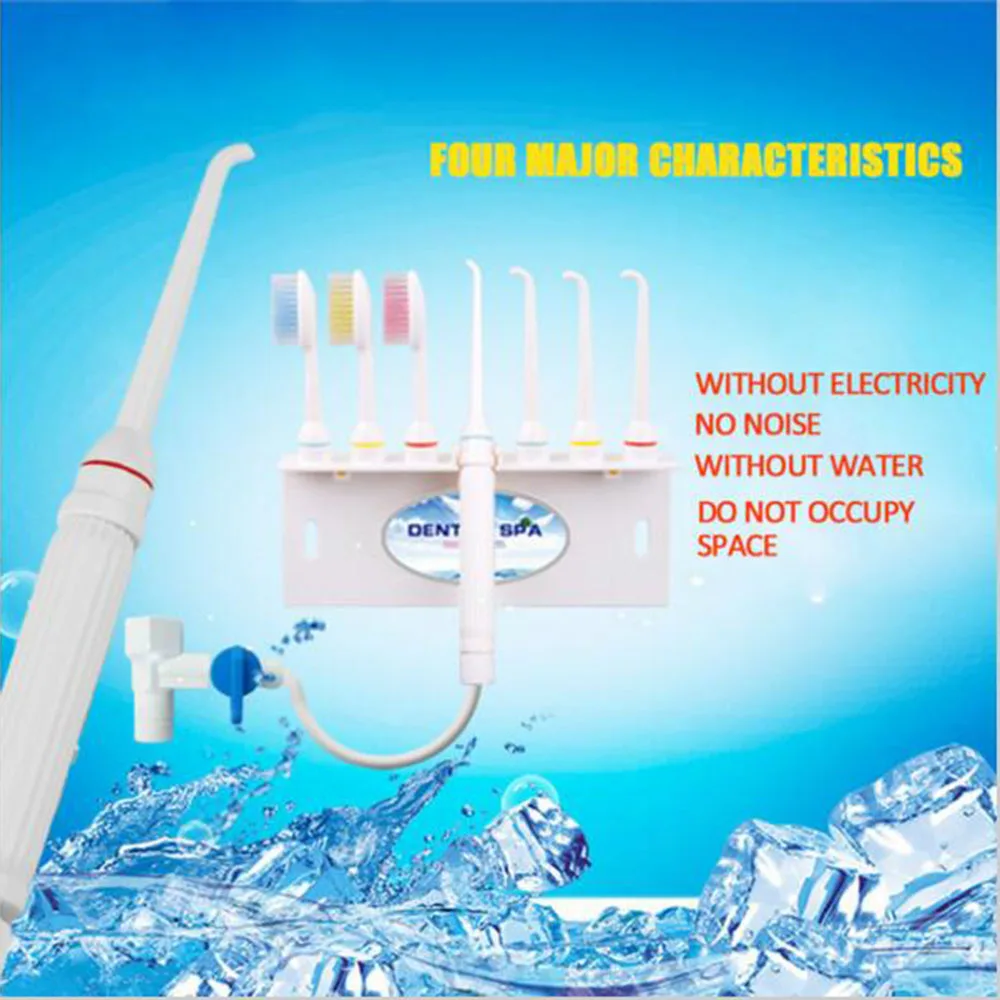 Ирригатор для полости рта портативный стоматологический спа водный струйный