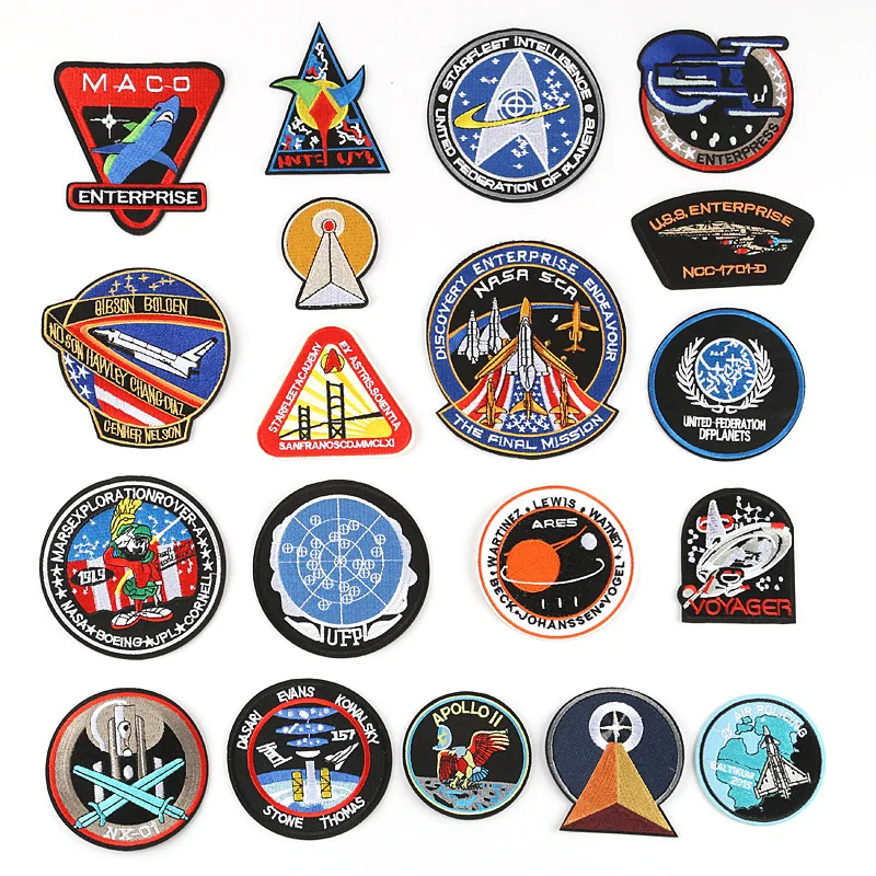 

patches patch new One cool computer embroiders the garment accessories cap badge airline crew badge embroidery buiter patches