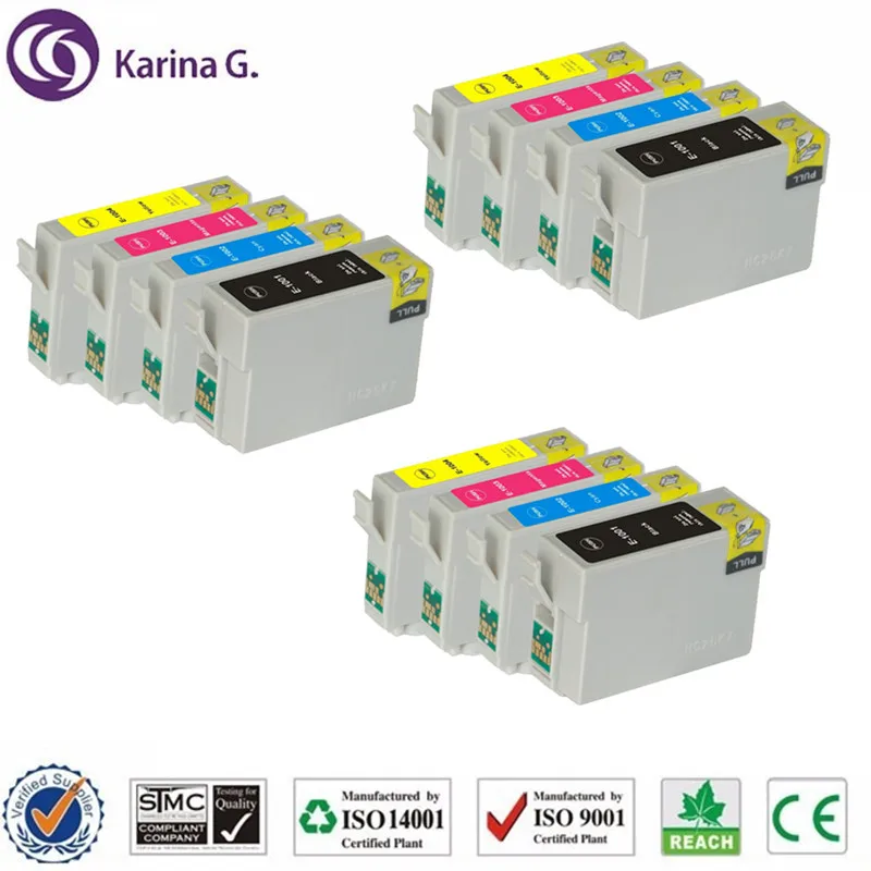 Чернильный картридж совместимый с T1001 T1001-T1004 подходит для B40W B1100 BX310FN BX600FW BX610FW SX515W