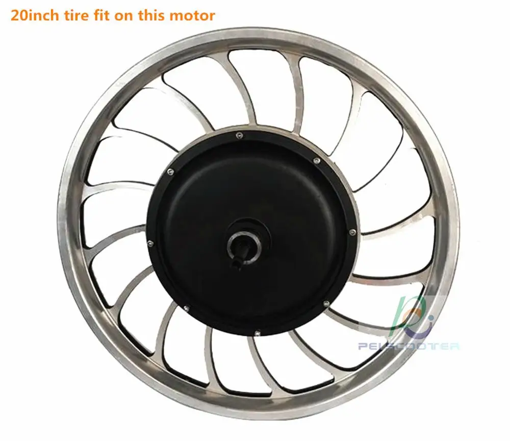 Bestellen 20inch 20*2.125/2,5 Reifen Doppel Achsen Hub Rad Motor, 16 Zoll Felge Motor Phub-453