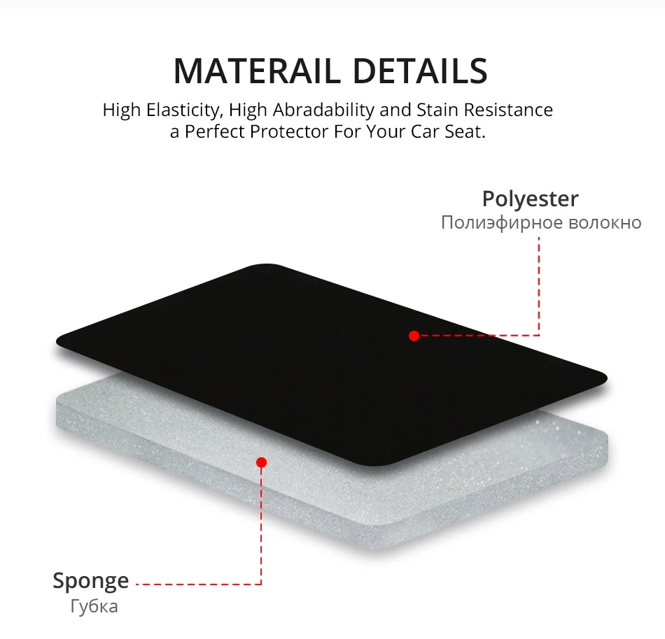 Чехлы для автомобильных сидений AUTOYOUTH Универсальные синие накидки на сиденья
