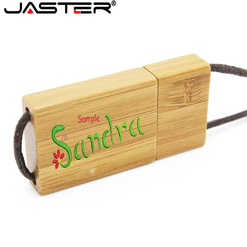 Деревянный USB флеш накопитель JASTER деревянная ручка 4 ГБ 8 128 32 64 Бамбуковая память
