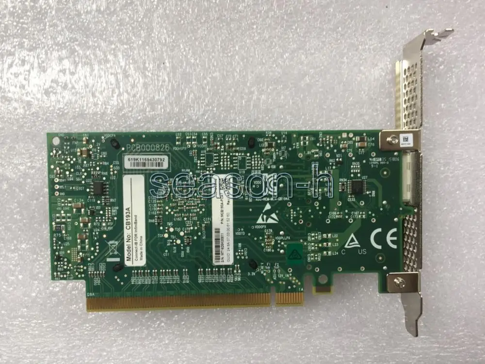 Mellanox ConnectX-IB CB193A PCIe x16 3.0 56GBe FDR IB QSFP28 MCB193A-FCAT Networking card