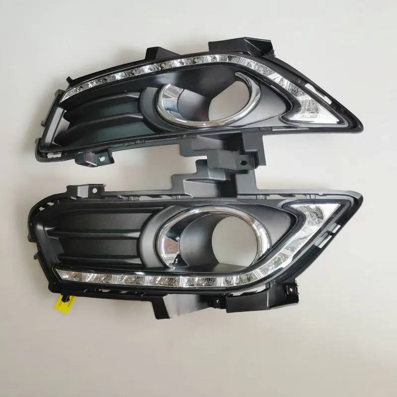 

2pcs Car DRL 12V LED Daytime Running Light For Ford Mondeo Fusion 2013 2014 2015 2016