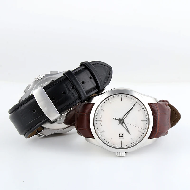 Ремешок для часов из натуральной телячьей кожи для часов Tissot T035, ремешок для часов, браслеты с бабочкой, замена 22 мм, 23 мм, 24 мм