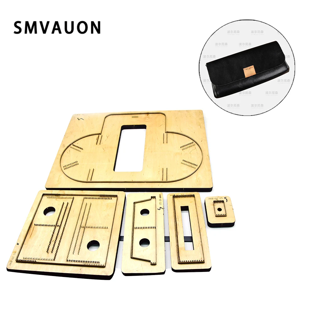 

Fashion Business Bag Cutting Die Folding Wallet Hand Bag Punching Steel Card Bag Straight Die Leather Cutting Die