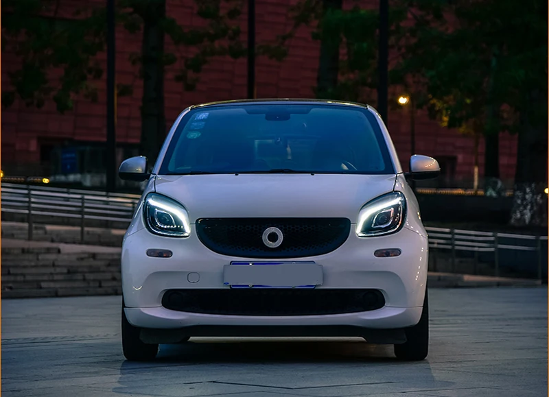 Передние Автомобильные фары для Mercedes Benz Smart 2015 2018 проектор фар DRL|Фара авто в