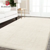 bubble kiss silky fluffy carpet modern home decor long plush shaggy rugs for living room imitation cashmere bedroom non slip mat