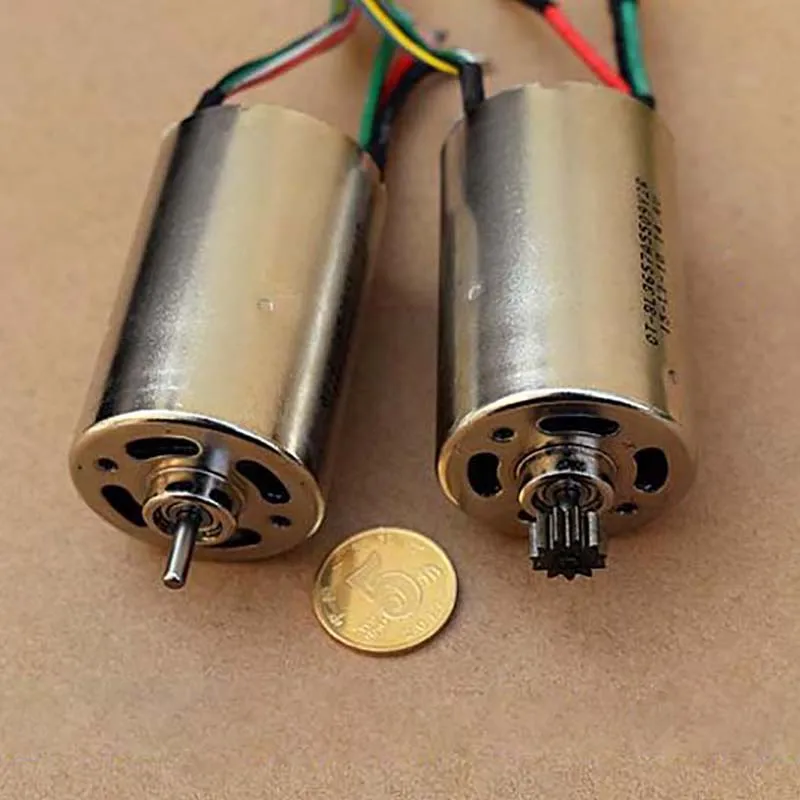 

36mm High Speed Micro DC Brushless Motor 14.4VDC 17000RPM Inner Rotor Dual Ball Bearing with Hall DIY Electric Drill Tool Model