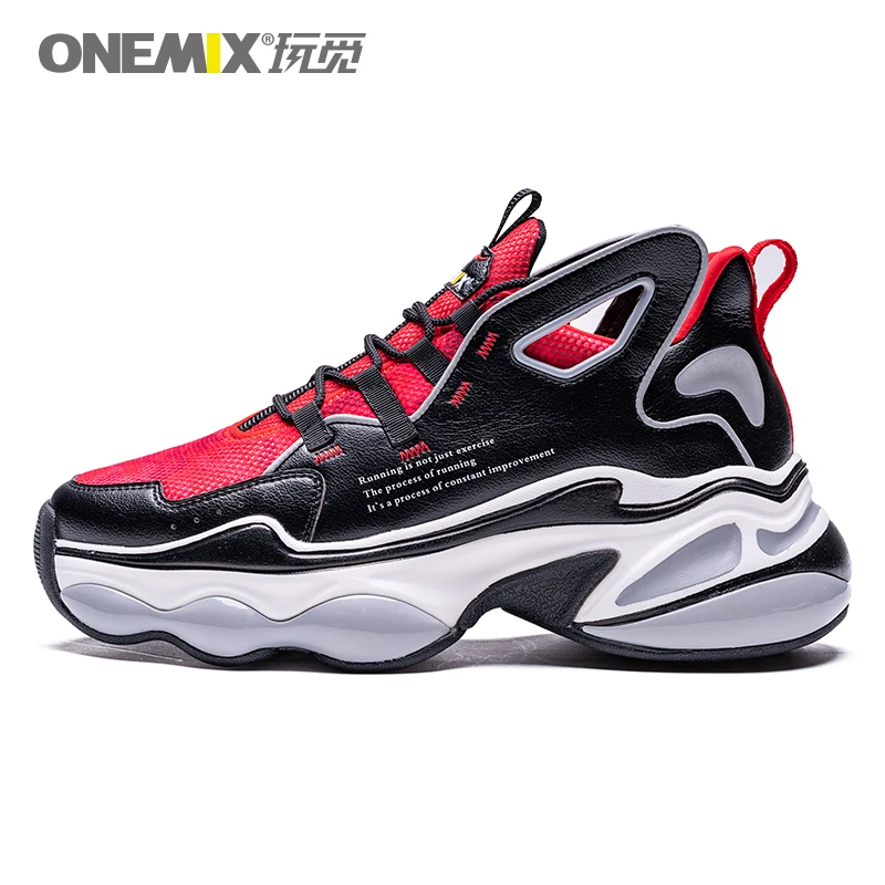 ONEMIX/спортивная обувь для мужчин на толстой подошве Мужские легкие повседневные