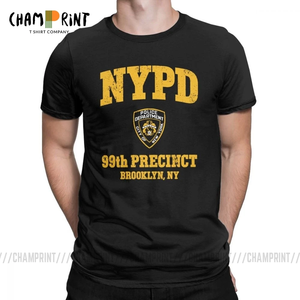 Футболка Brooklyn Nine Men хлопковая футболка с коротким рукавом и круглым вырезом |