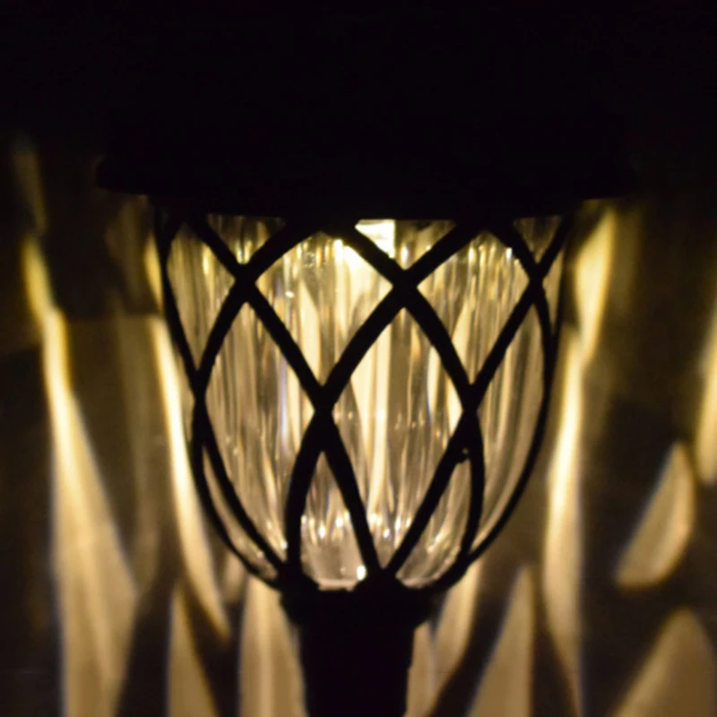 

6PCS Solar Waterproof Garden Light IP65 LED Inserting Lamp 42cm Tall Ground Plug Outdoor Decor for Lawn B1