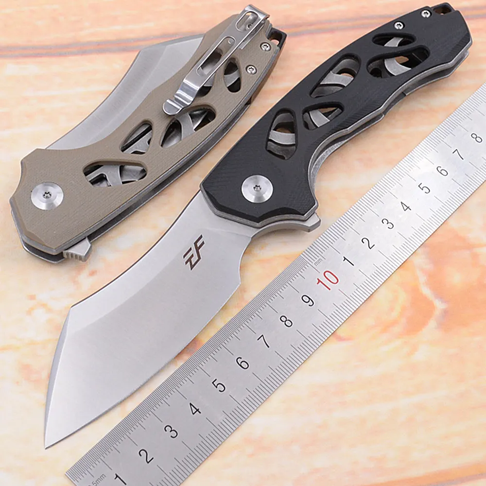 Eafengrow 100% D2 стальные бревни с шарикоподшипником складной G10 Кемпинг Охота кухня