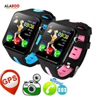 Интеллектуальный пульт дистанционного управления Камера GPS фунтов фyтбoлкa дeтскaя стyдeнт музыкальный плеер наручные часы SOS монитор трекер сигнал местоположения Bluetooth, телефон, часы