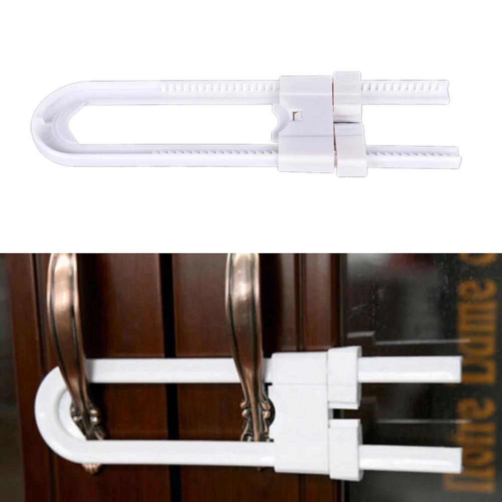 

Baby Safety Lock Kids Child U Shape Cabinet Locks Children Protection Cupboard Security Door Lock