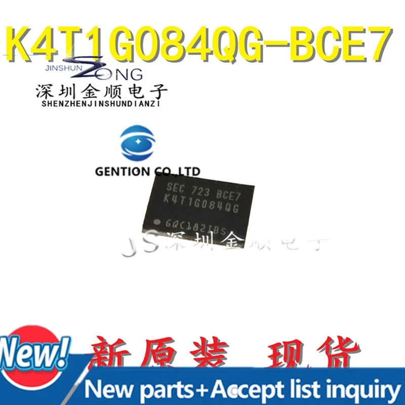 

10 шт. K4T1G084QG-BCE7 DDR2 BGA Микросхема флэш-памяти в наличии 100% новый и оригинальный