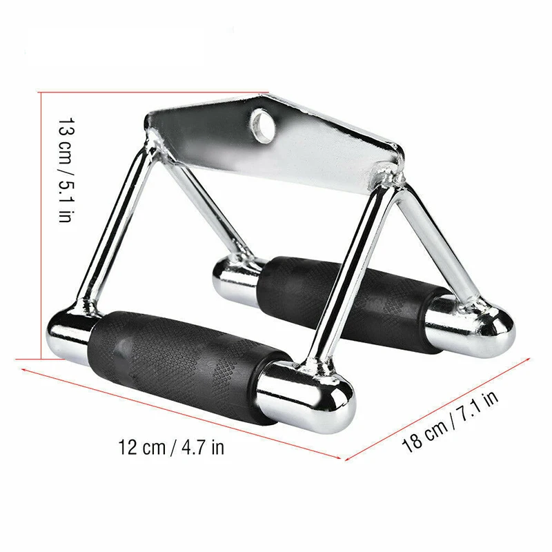

Cable Machine Attachments Tricep Rope D-Handle Cable Pully Optional for Gym Fitness Equipment Weight Lifting Workout Accessories