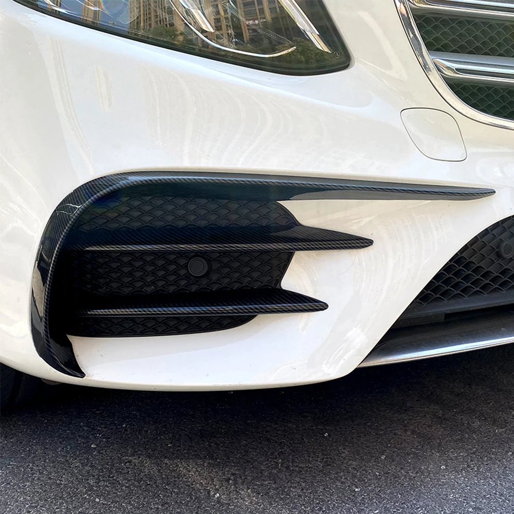 Передний бампер спойлер противотуманная фасветильник Canard для Mercedes Benz E Class W213 2016