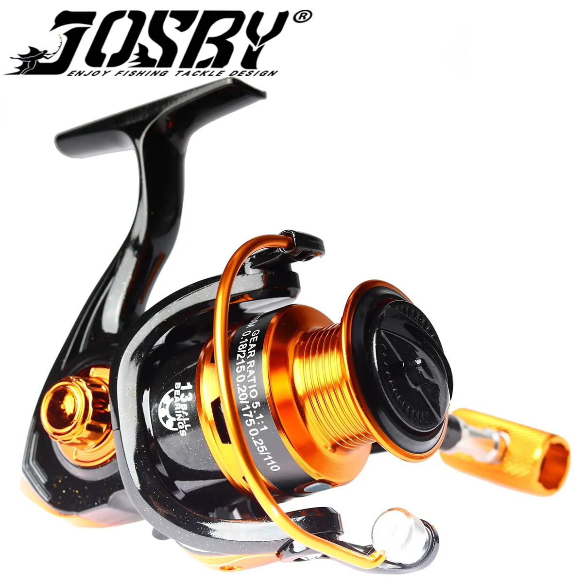 JOSBY NEW Fishing Reel Movement 1000~7000 Series 13 BB Accessories Metal Spool Spinning Wheel For Sea Saltwater Carp Pesca | Спорт и