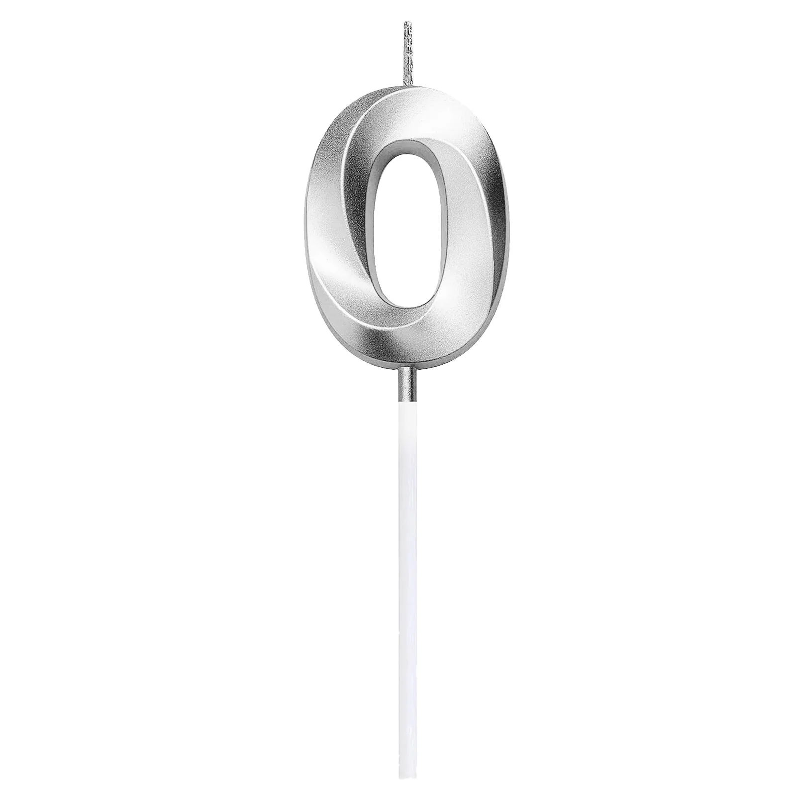 Свеча с цифрами на день рождения 3d форма украшение для дня торта безопасное пламя