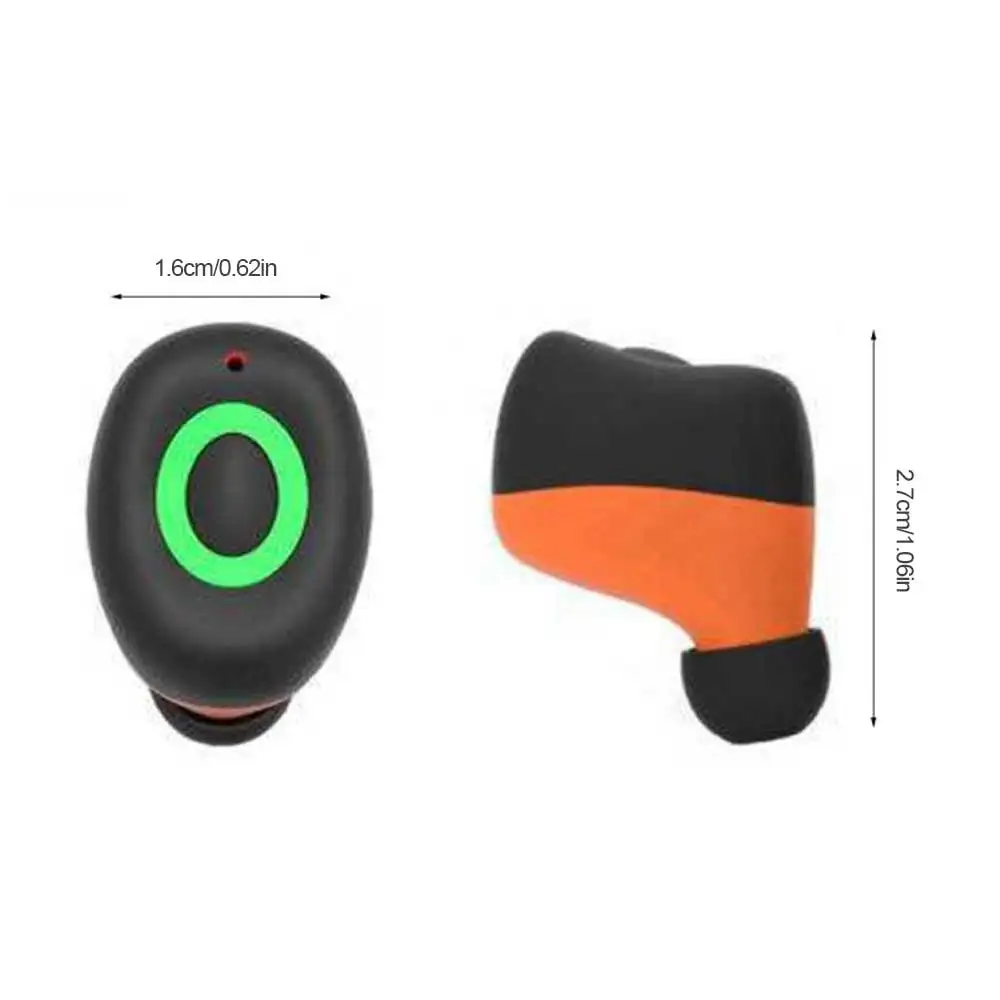 1 шт. Bluetooth наушники мини невидимые 12 часов игра время Sweatproof Автомобильная