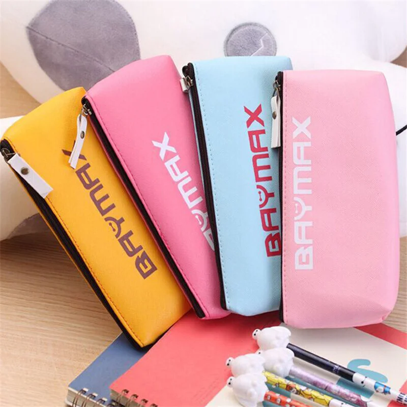 

Women's Cosmetics PU Bag Wakeup Storage Bag Sanitary Napkins Pouches Portable Lipstick Pencil Cases Stationery Organizer Bags