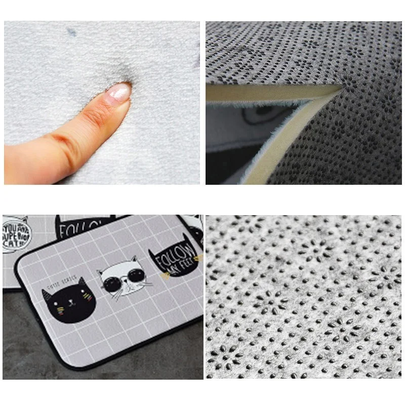 

Owl Cat Cartoon Animal Carpet Children's Room Decoration Carpet Baby Non-slip Crawling Carpet Living Room Coffee Table Mat Home