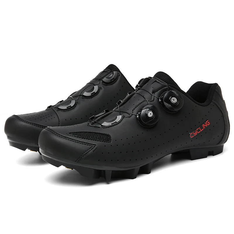 

MTB Cycling Shoes Men Outdoor Self-locking Road Bike Sneakers Cleat Pedal Mountain Racing Bicycle Shoe