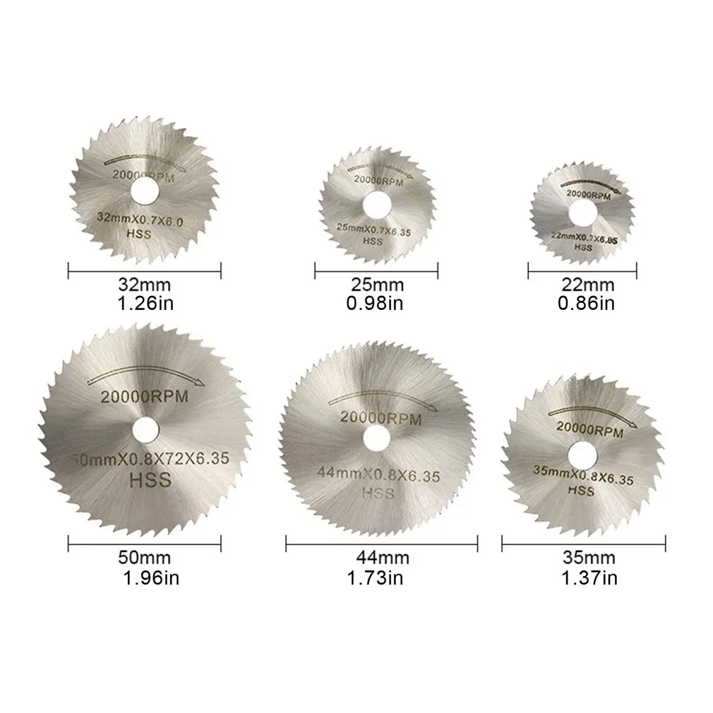 

45-piece Diamond Engraving Accessories High-speed Steel Mini Circular Saw Blade Set Rotating Accessories