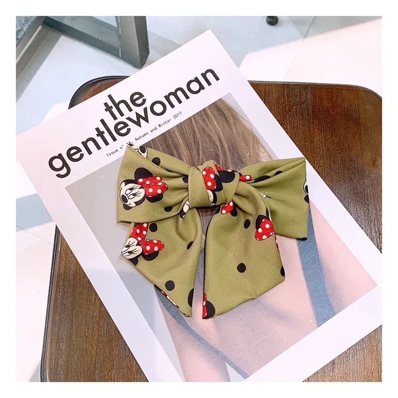 Disney с Микки-Маусом для девочек рисунком Микки Мауса заколка волос героем