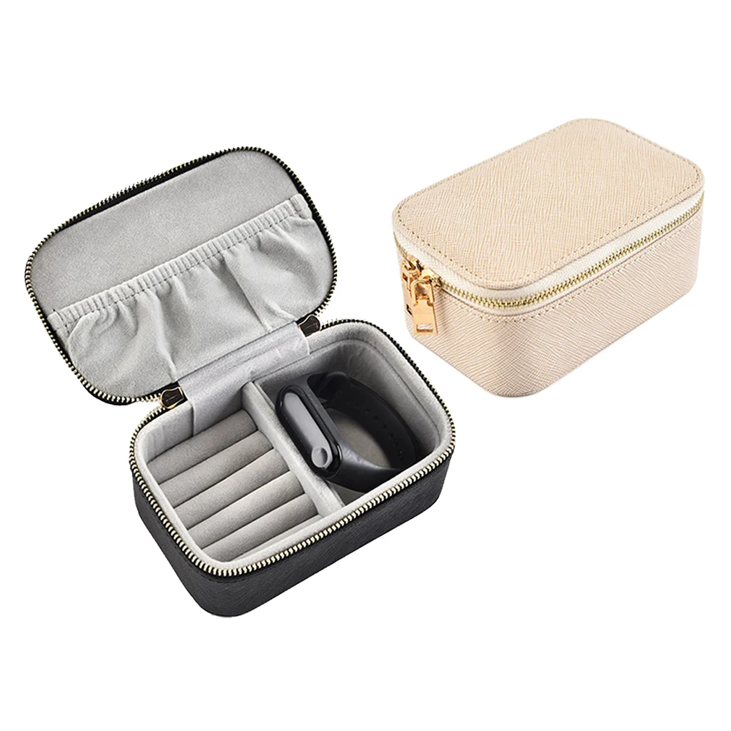 

Travel Jewelry Storage Case Organizer Box for Necklace Earrings Rings