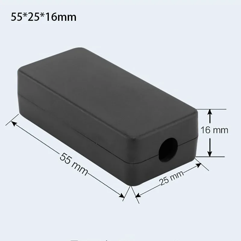 

55*25*16mm Black Usb Module Instrument Box Small Plastic Junction Box Project Box Enclosure Boxes