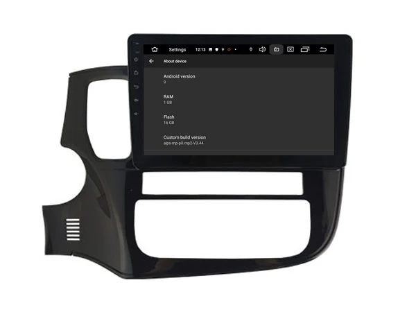 Совершенно новый автомобильный Android 10 0 gps 2.5D Взрывозащищенный экран для Mitsubishi